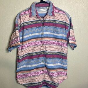 Vintage Kikomo Embroidered Shirt